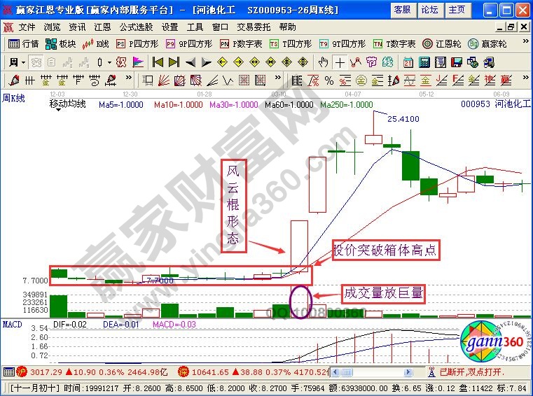 风云棍形态特征