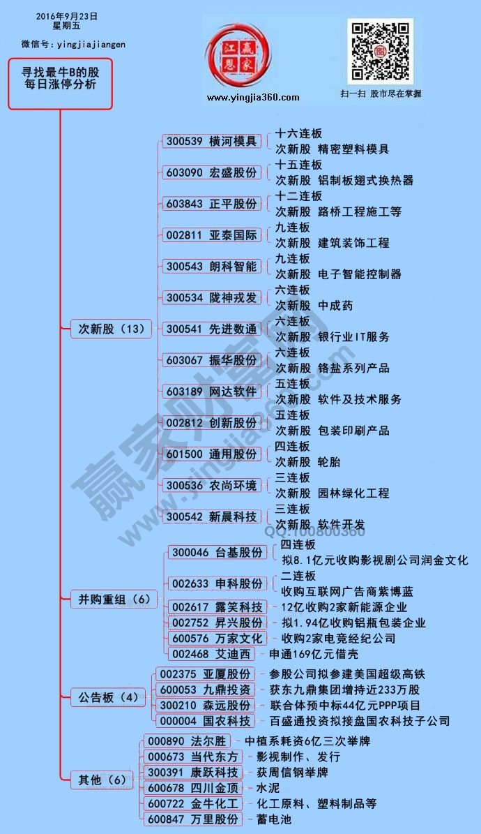 涨停个股